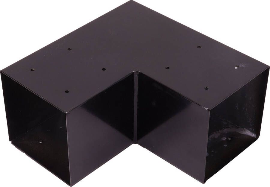 Wovar Pergola Hoekverbinding 90 graden Zwart voor 15 x 15 cm balken kubus model | Per Stuk