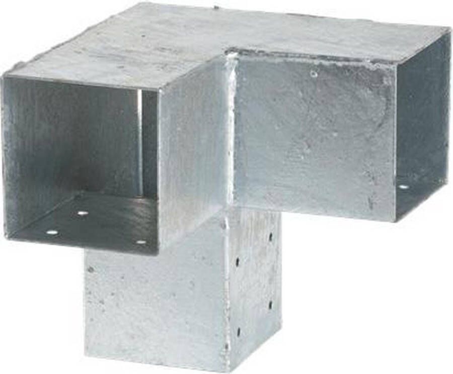 Wovar Pergola Hoekverbinding Verzinkt voor 9 x 9 cm palen Per Stuk