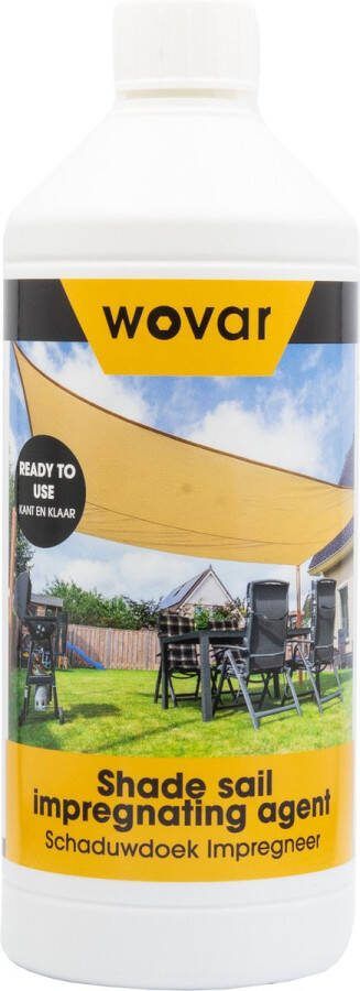 Wovar Schaduwdoek Beschermingsmiddel Doek Impregneer 1L Fles Per Stuk Parasol reiniger Premium Schaduwdoeken
