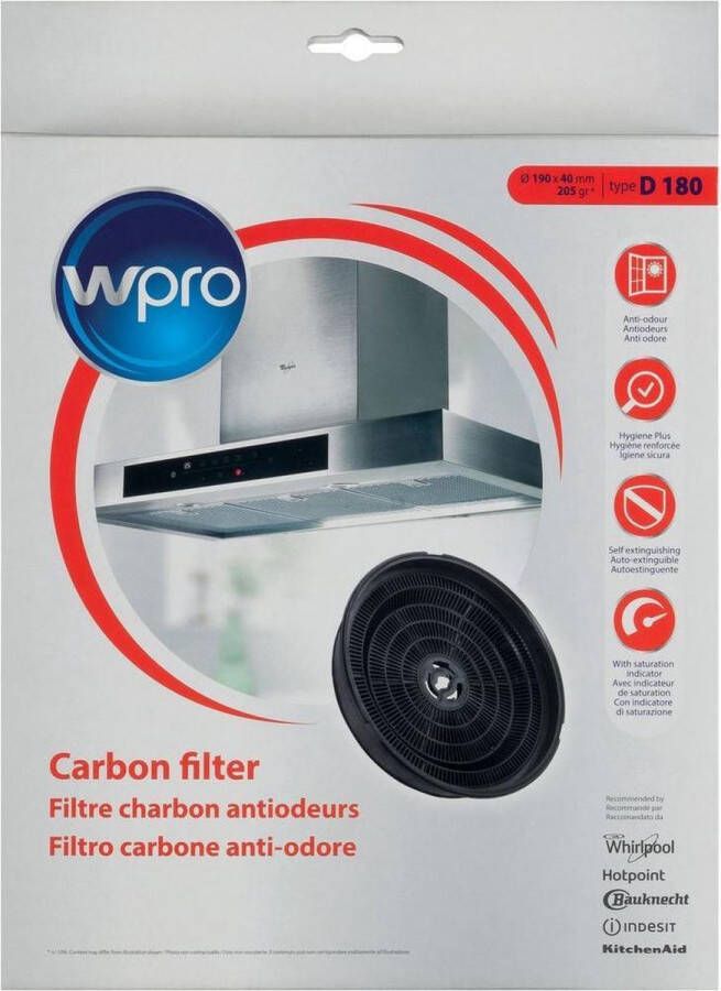 Wpro koolstoffilter Etna type D180