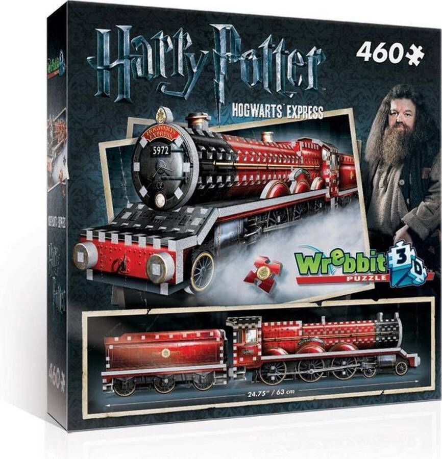 Wrebbit 3D Puzzel Harry Potter Hogwarts Express 460 stukjes