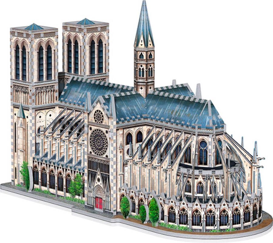 Wrebbit 3D Wrebbit Notre-Dame de Paris 3D puzzel 830 stuks