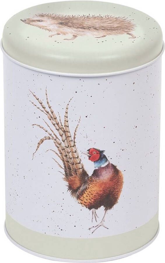 Wrendale Rond Bewaarblik 'The Country Set' Country Animal Round Canister