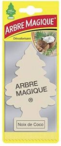 Arbre Magique Wunderbaum kokosnootgeur Luchtverfrisser Voor in de auto Geel