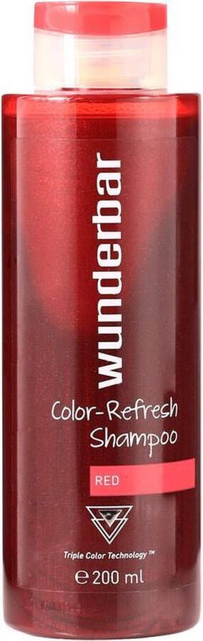 Wunderbar Color refresh shampoo RED 200ML