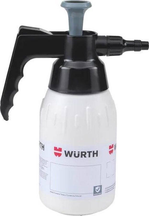 Würth Wurth drukspuit 1L sproeier verstuiver gieter pompnevelspuit nevelspuit Sprayer oil and acid resistant