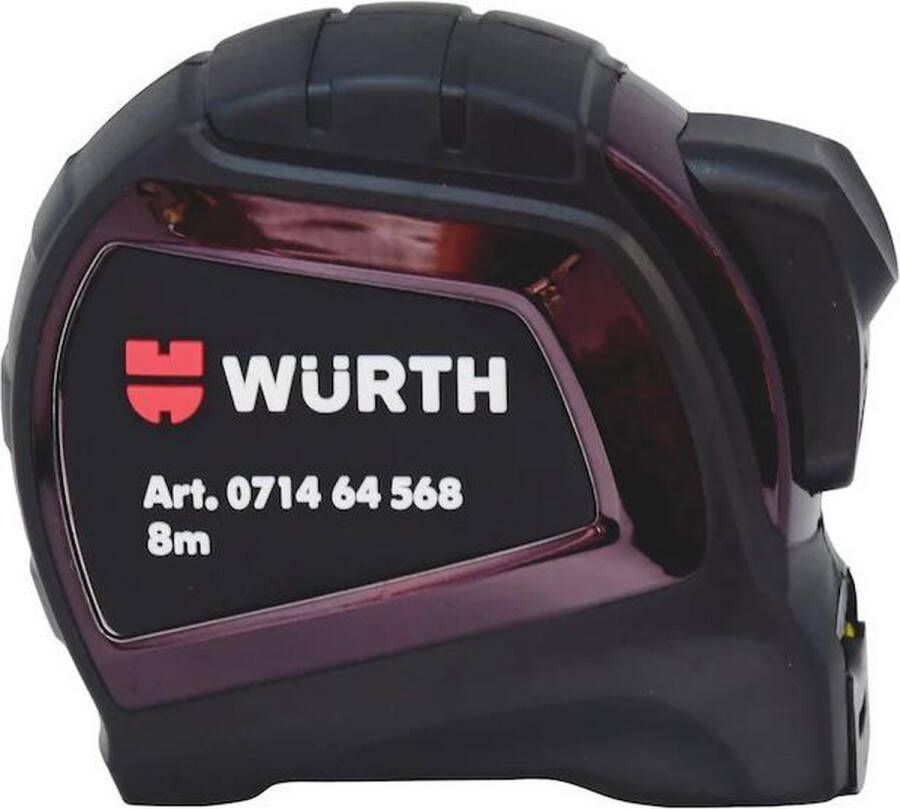 Würth Wurth Rolmaat 8m x25mm Rolbandmaat Meetlint Rolband Landmeter- Duimstok