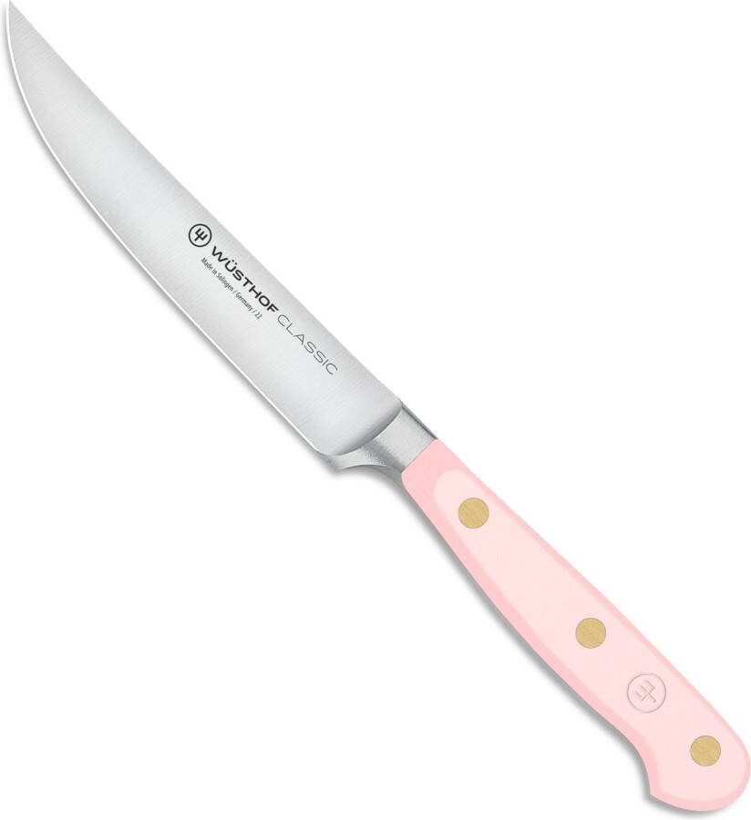 Wusthof Classic steakmes 12 cm pink himalayan salt