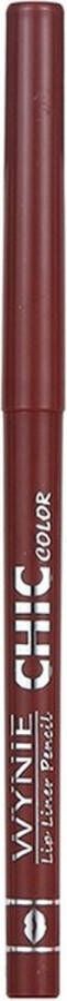 Wynie Cosmetics Wynie – CHIC color Bruin lippotlood draaibaar Automatic Lip Liner Pencil – Nummer 003 1 stuks