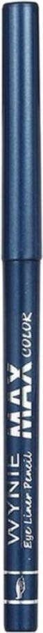 Wynie – MAX color Blauw oogpotlood draaibaar Automatic Eye Liner Pencil – Nummer 010 1 stuks