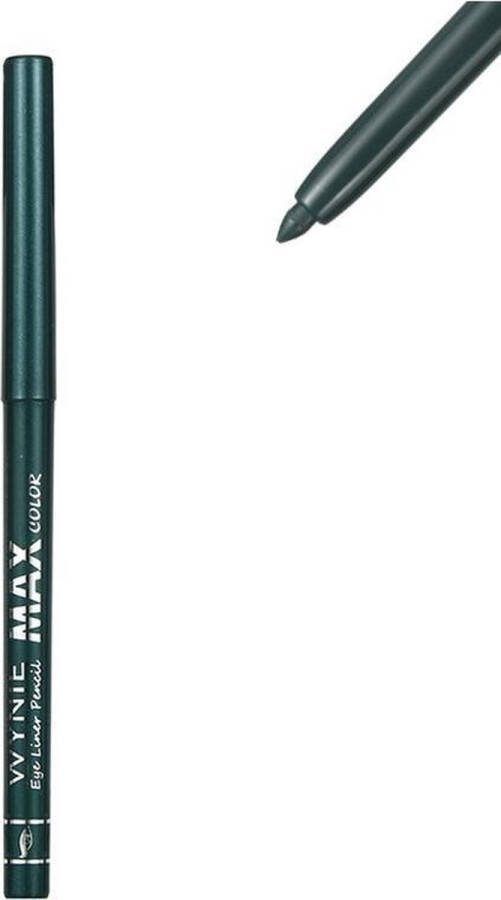Wynie – MAX color Groen oogpotlood draaibaar Automatic Eye Liner Pencil – Nummer 009 1 stuks