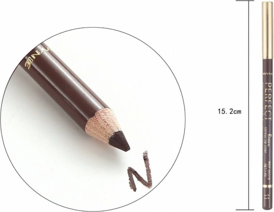 Wynie PERFECT Lippotlood Lip Liner Bruin Brown Nummer 11 1 stuks