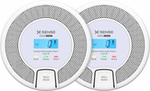 X-sense CO03D Koolmonoxidemelder 2-pack Uitstekende prijs kwaliteit 10 jaar sensor