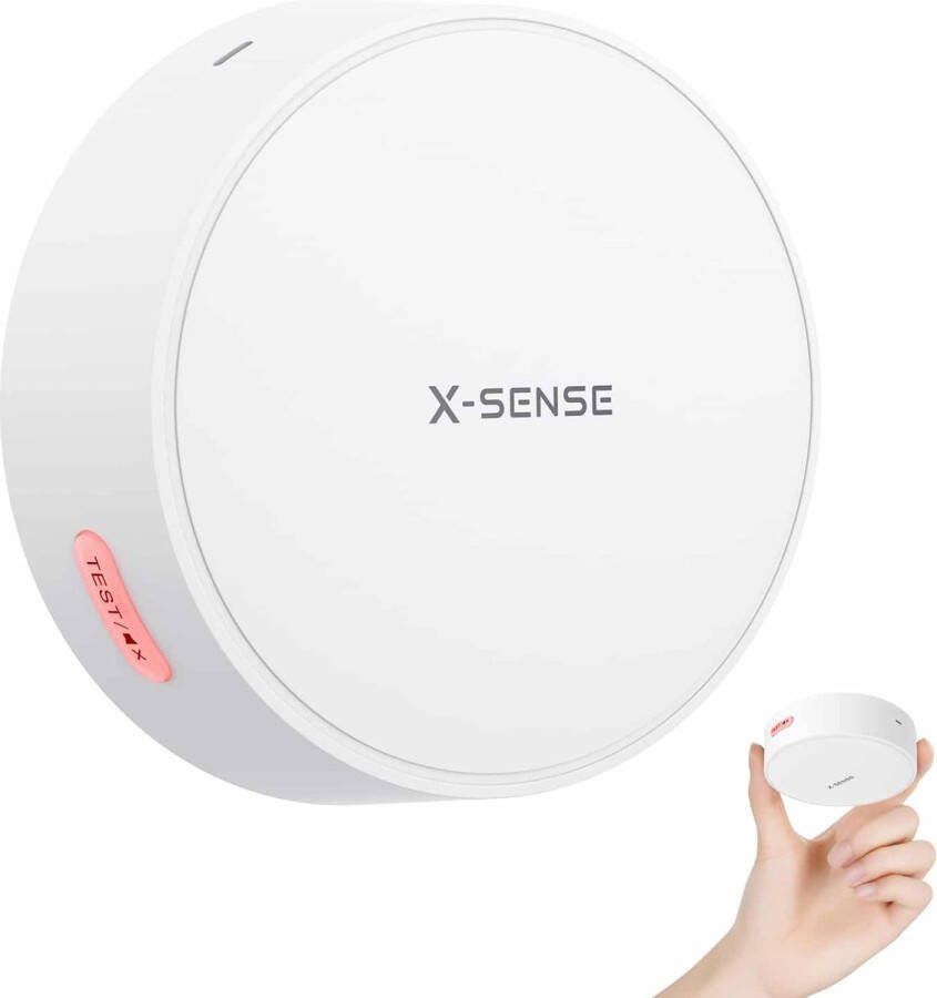 X-sense SAL51 Smart Alarm Listener Luisteraar voor rookmelder en koolmonoxidemelder en hittemelder Werkt via app Smart Home Brandalarm