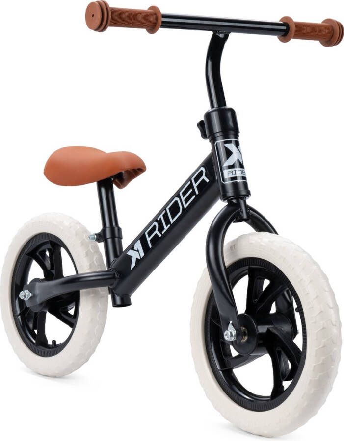 X1TE Rider Bike Zwart – Loopfiets
