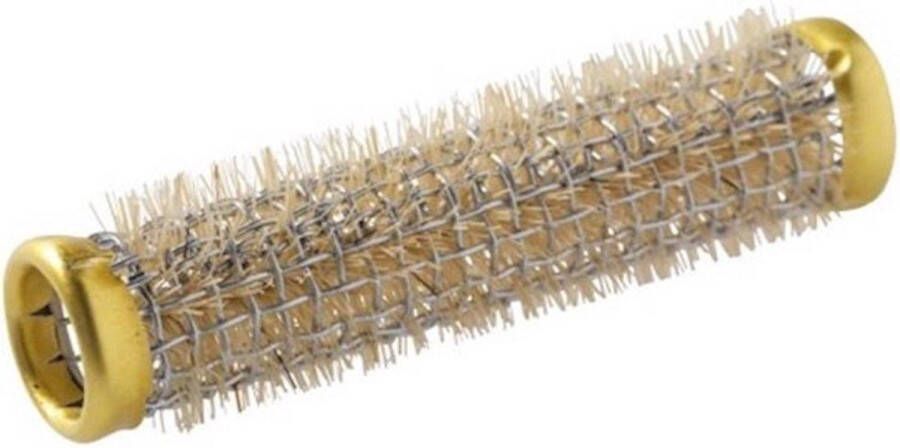 Xanitalia HairCare Watergolf draadrollers Metaal 13 mm 12 stuks Kapper Haarstyling Haar Goud