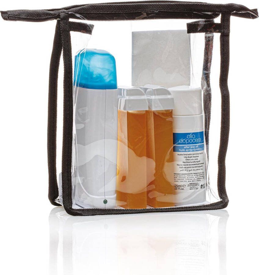 Xanitalia Pro Hars Kit Self Waxing Kit Harsapparaat Ontharings wax Ontharingsset met Etui Hair Removal Kit