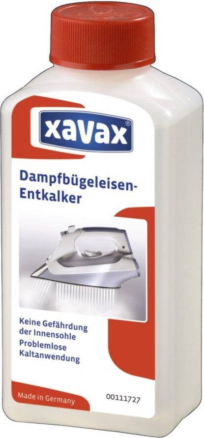 Xavax Ontkalker Voor Stoomstrijkijzers 250 Ml