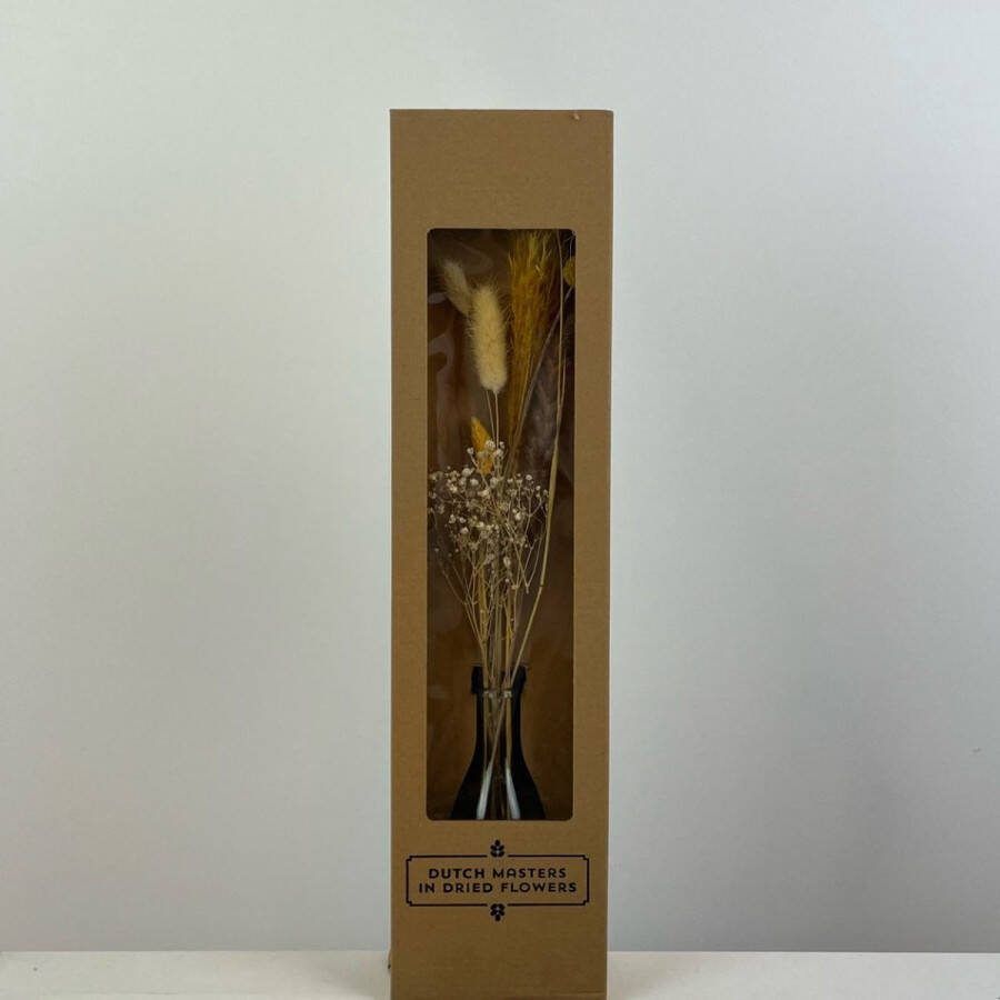 XCode Droogbloemen in Vaas Droogbloemen Boeket Giftset