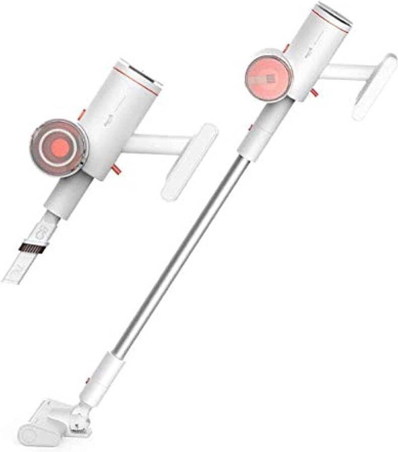 Deerma VC25 Draadloze Steelstofzuiger 3 in 1 Hand- en Vloerstofzuiger Kruimeldief Snoerloos Zakloos Compact en Licht Oplaadbaar 2200 mAh accu