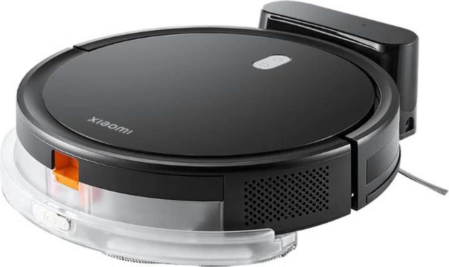 Xiaomi Robot Vacuum E5 Robot Stofzuiger Met Dweilfunctie Geschikt voor huisdieren Dubbele zijborstels Zwart 2024