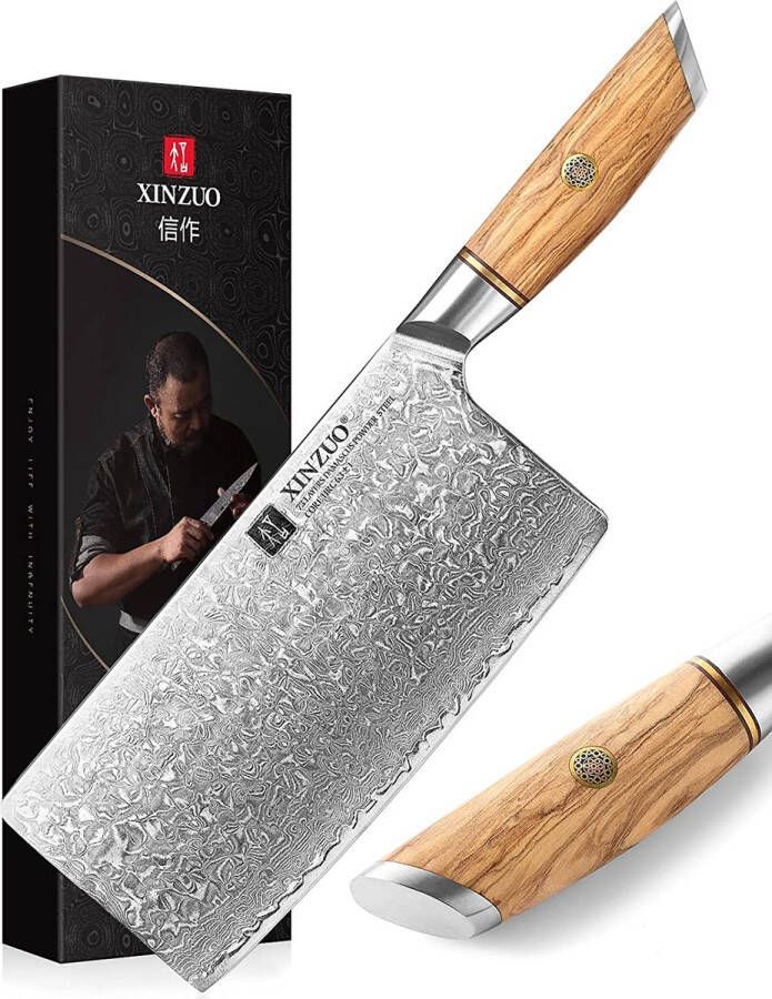 Xinzuo Chopping Hakmes van de B37 Damascus Series