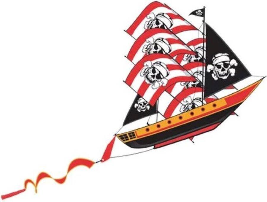 XKites 3D Piratenschip Vlieger Eenlijner Kids
