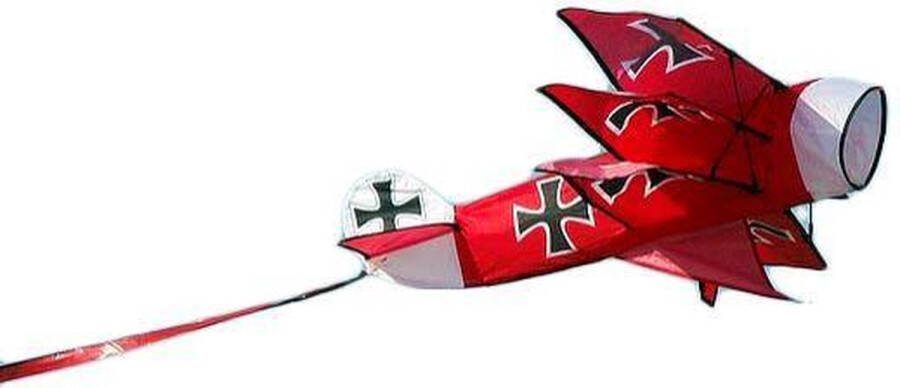XKites 3D Rode Baron Vlieger Eenlijner Kids