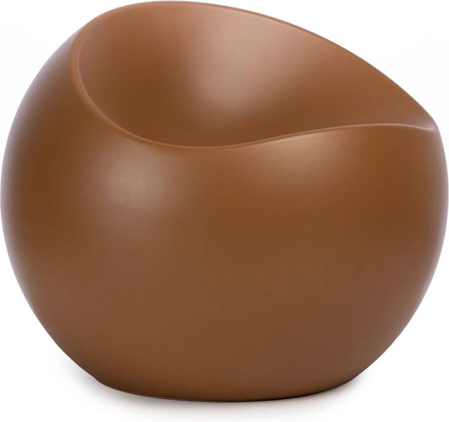 XLBoom Amber Mat Ball Chair Loungebank Gerecycleerd ABS 55 × 55 × 50 cm