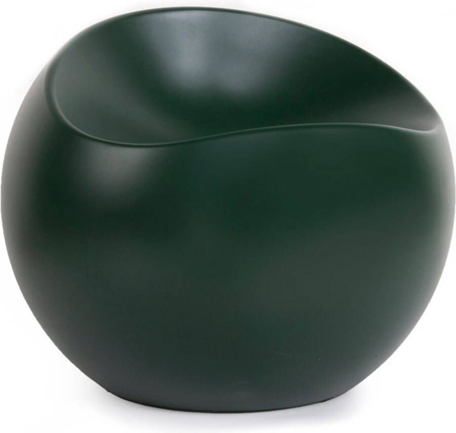 XLBoom Groene Mat Ball Chair Loungebank Gerecycleerd ABS 55 × 55 × 50 cm