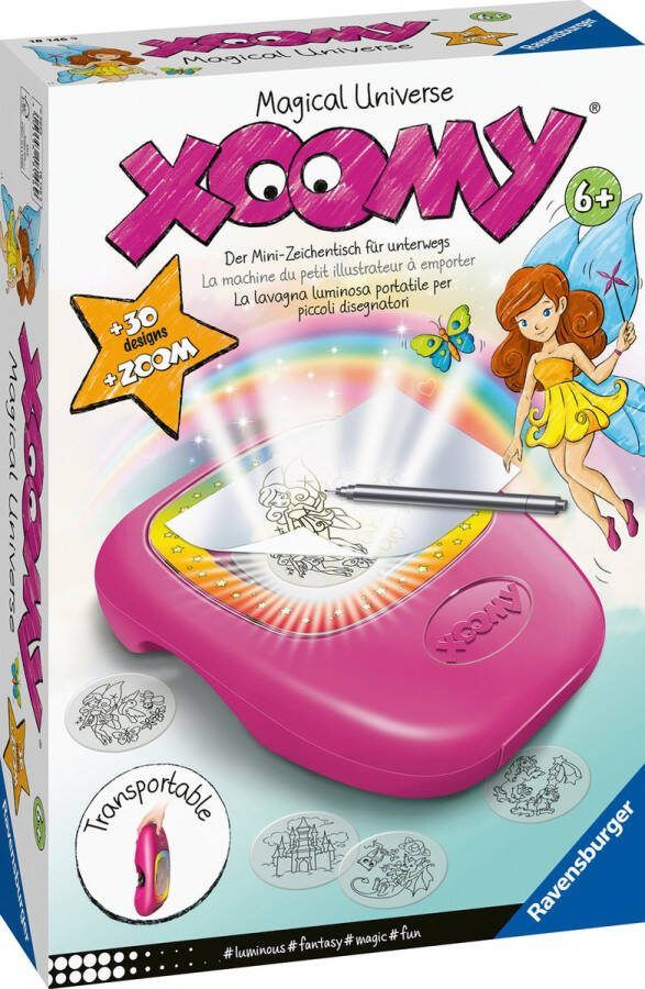 Ravensburger Xoomy Fairies and Unicorns tekenkoffer