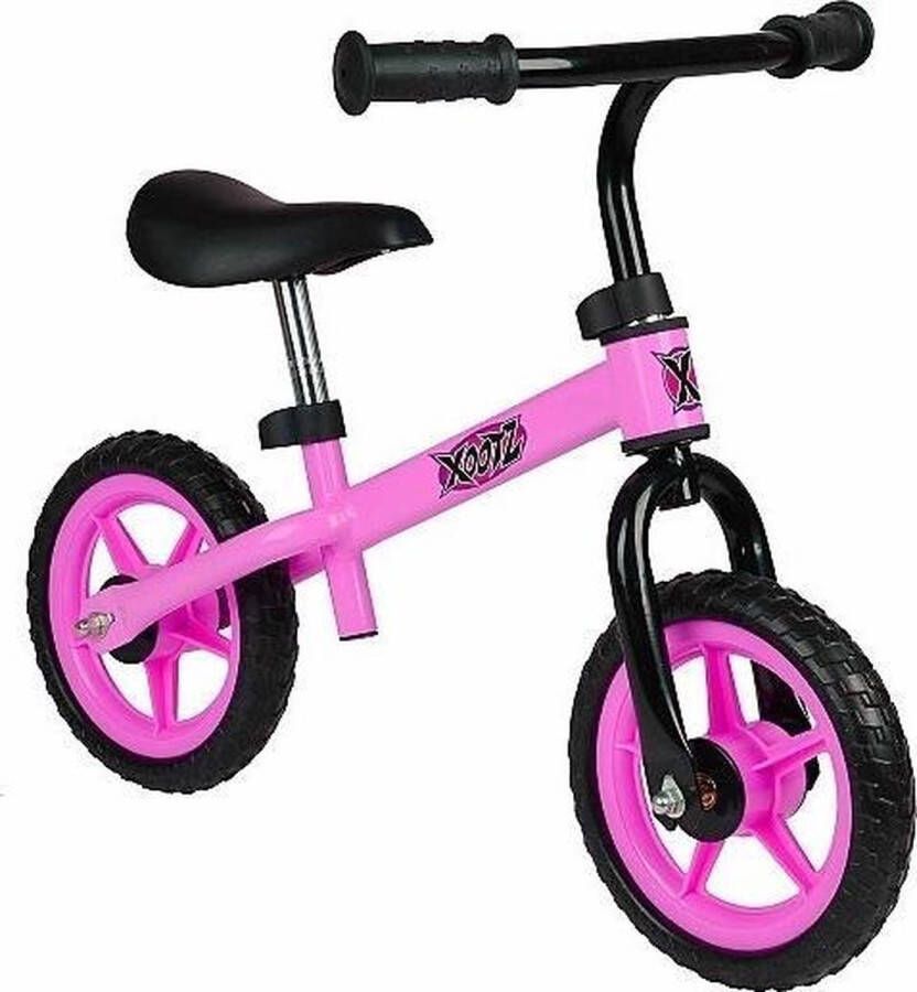 Xootz 2-wiel Kinderstep Balance Loopfiets Unisex Roze