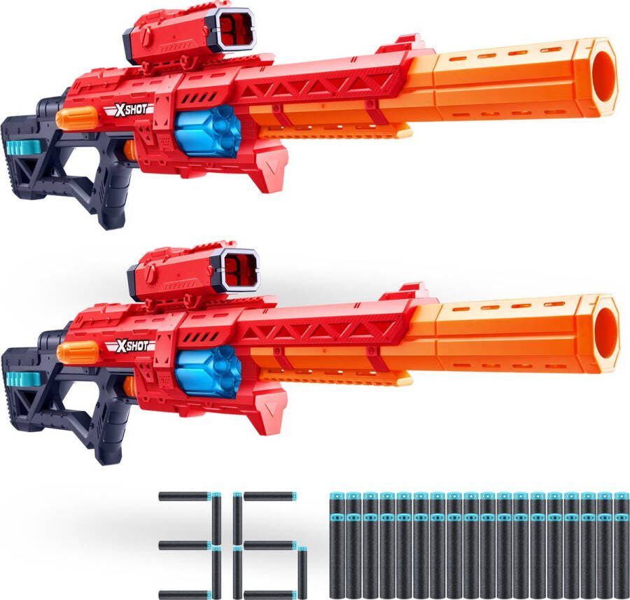 XSHOT ZURU Excel Ranger X8 Blaster Pakket van 2 (36 dartpijlen) van ZURU