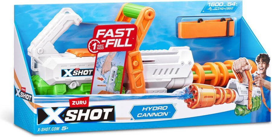 XSHOT ZURU Fast-Fill Hydro Cannon Water Blaster Waterpistool 1600ml