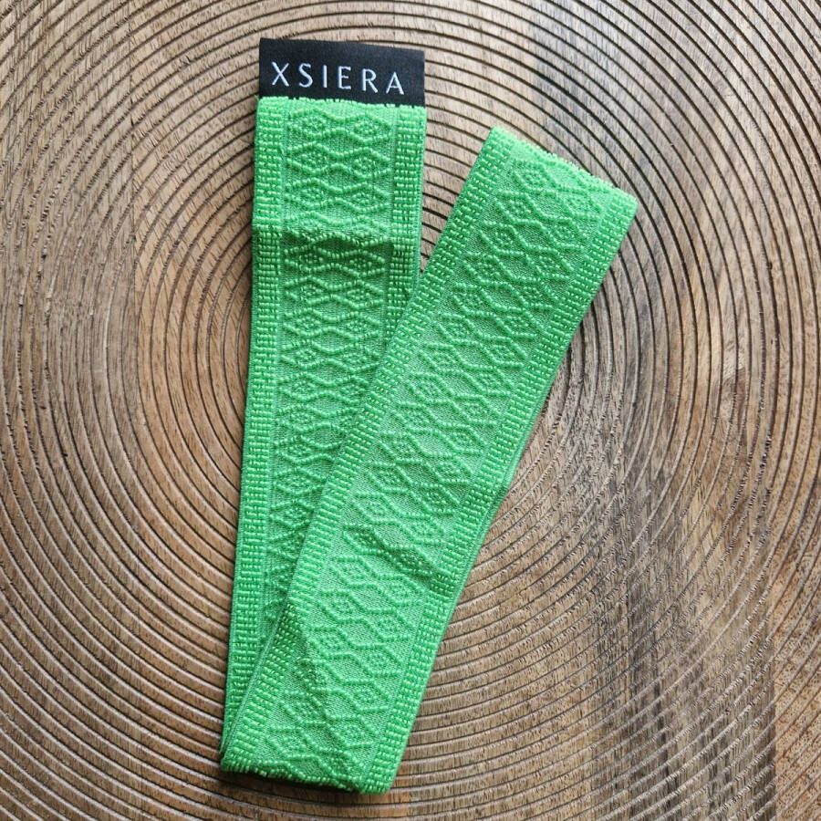 XSIERA Handdoek elastiek strandbed elastiek green Elastische band strandlaken Strandknijpers Strand knijper Towelband Towelstrap