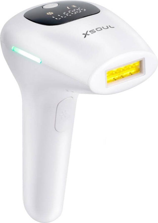 Xsoul Laser Ontharingsapparaat IPL ontharingsapparaten met 5 Standen IPL laserontharing met 2 Programma's Wit
