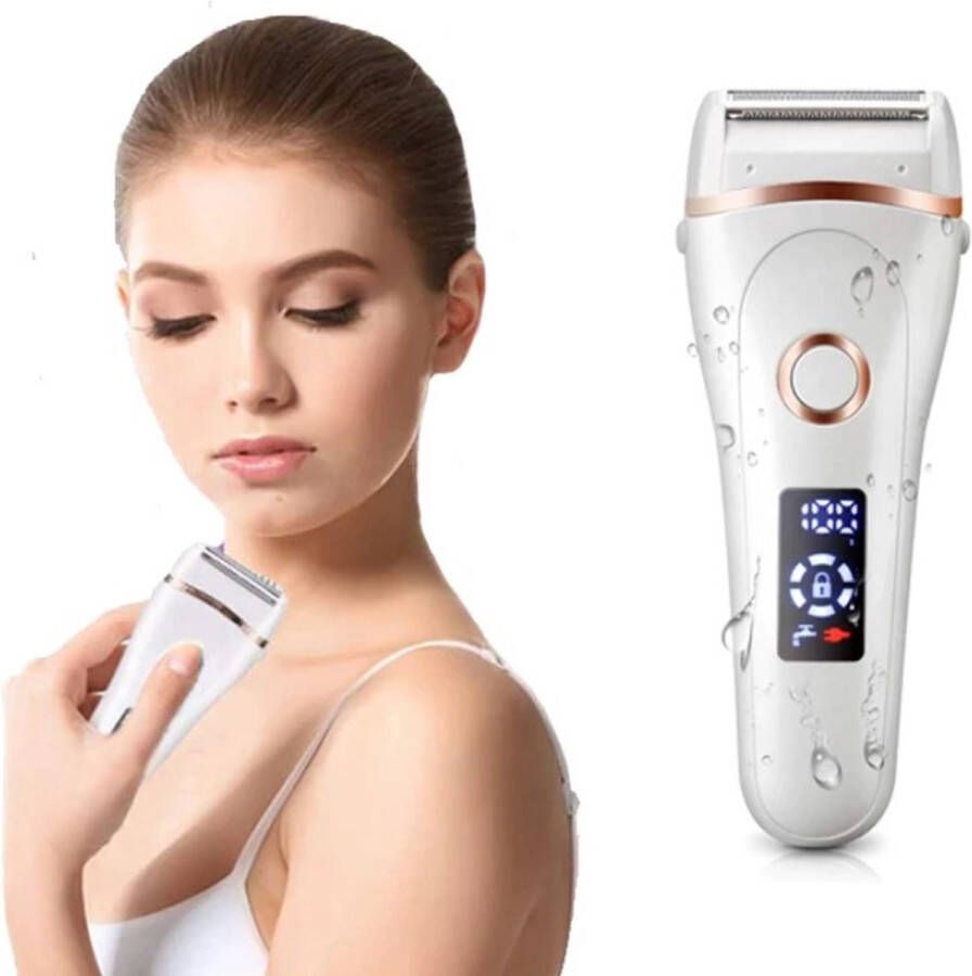 Xtabarya Scheerapparaat Epilator Voor Vrouwen Body Hair Remover Voor Gezicht Armen Benen & Back Bikini Trimmer Pijnloos Low Noise Oplaadbare