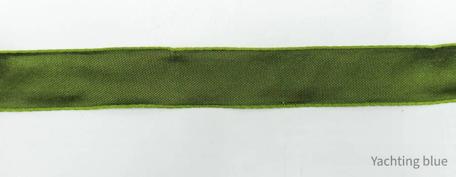 Yachting Blue Sier band groene kleur sierband met bedrade rand fournituren lengte 2 meter lint stof afwerkband naaien decoratieband