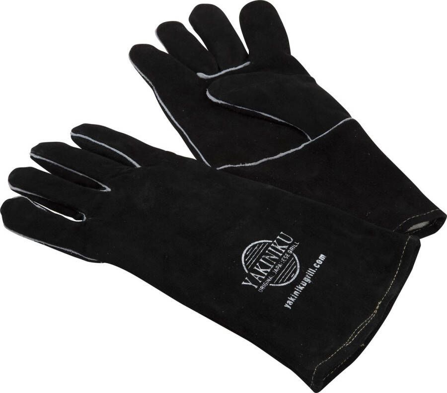 Yakiniku BBQ Handschoenen Leer Hittebestendig BBQ Accessoires Ovenhandschoenen