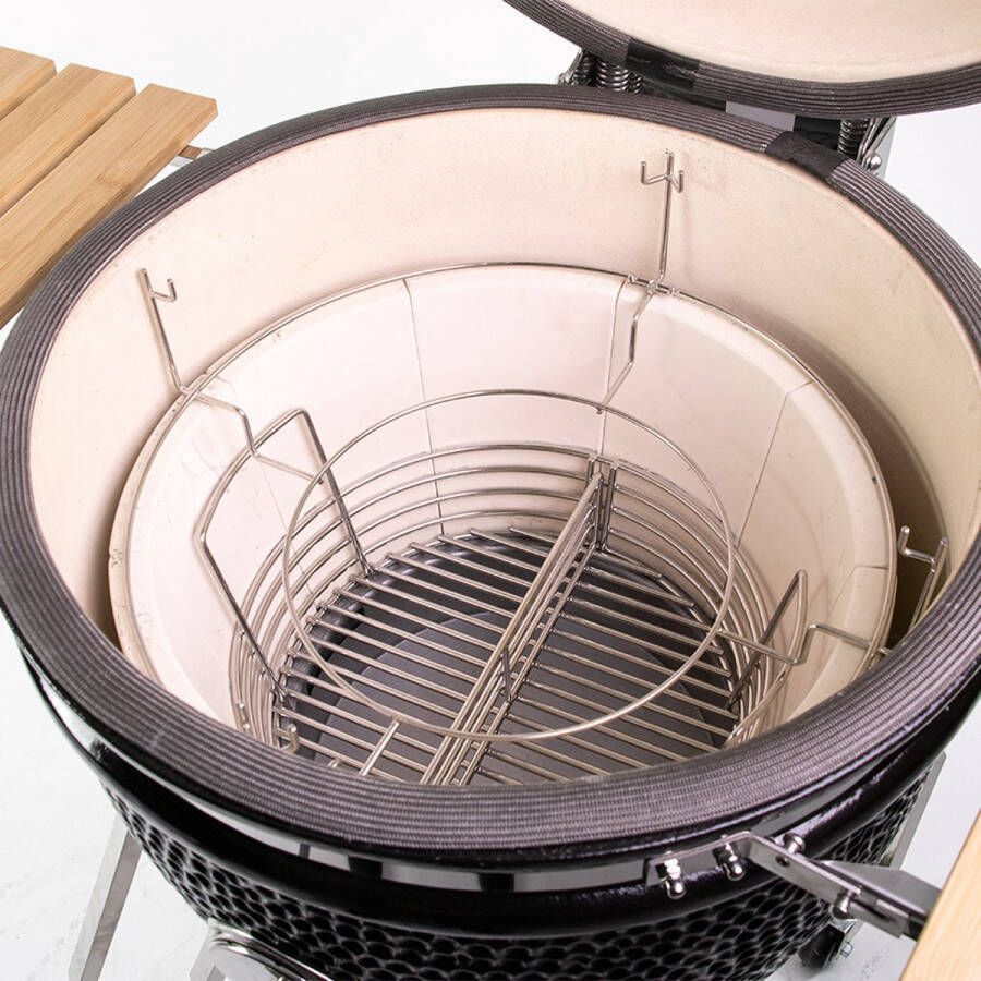 Yakiniku Grill Yakiniku BBQ Accessoire Kamado 19 inch Large Multilevel Lift