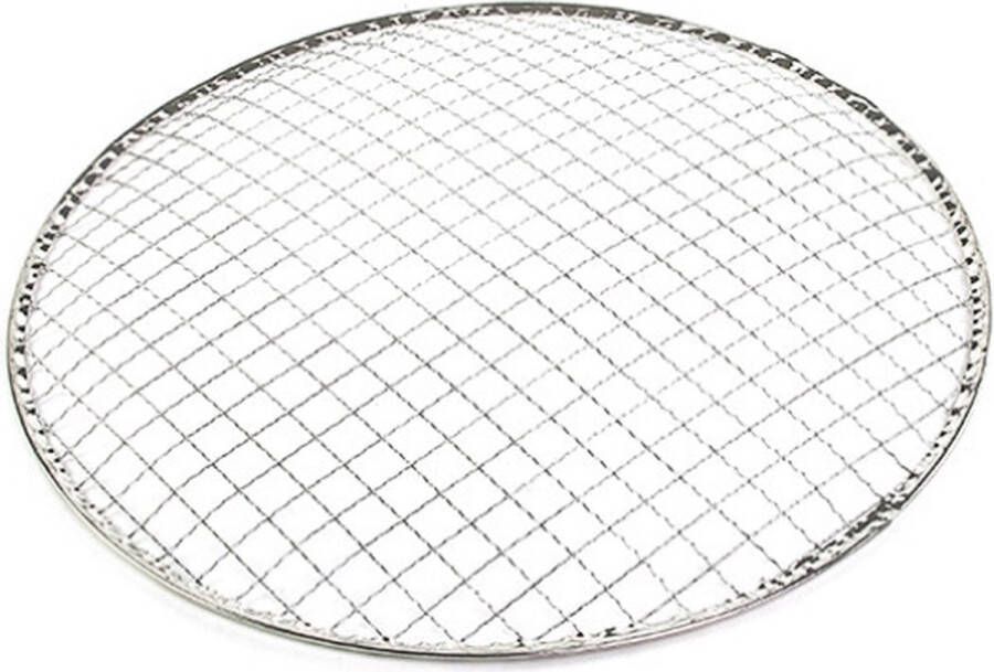 Yakiniku Shichirin Tafelgrill Rond Accessoire Wegwerp Rooster 10 stuks Aluminium Zilver