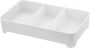 Yamazaki Cooking Tray Square Tower white - Thumbnail 1