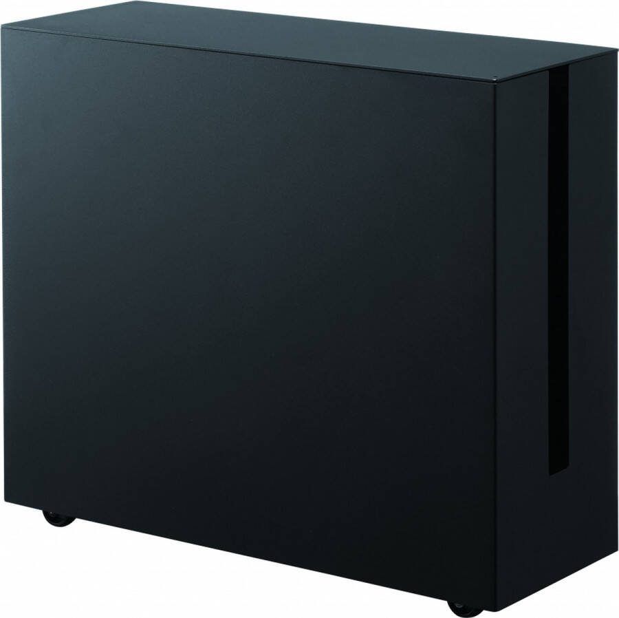 Yamazaki Kabelbox met Wielen Tower Zwart