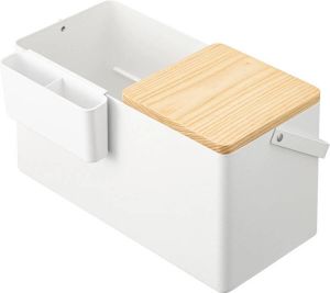 Yamazaki Make-Up Opbergbox Tower wit