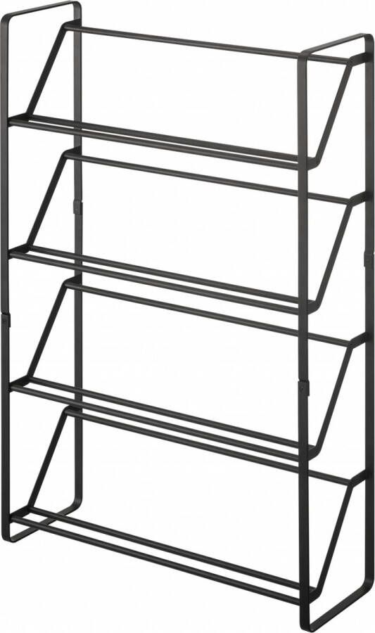 Yamazaki Schoenenrek 4 niveaus Slim Zwart