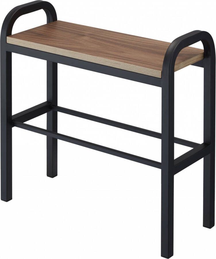 Yamazaki Schoenenrek met Houten Plank Tower Zwart