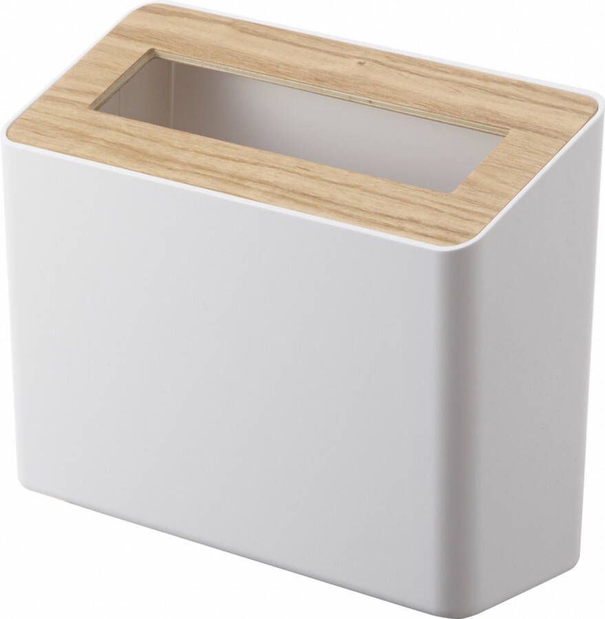 Yamazaki Table Trash Can Rin White