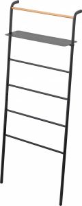 Yamazaki Tower Decoratie Ladder Met Plank Zwart