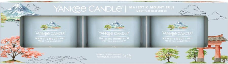 Yankee Candle Filled Votive 3-pack Majestic Mount Fuji