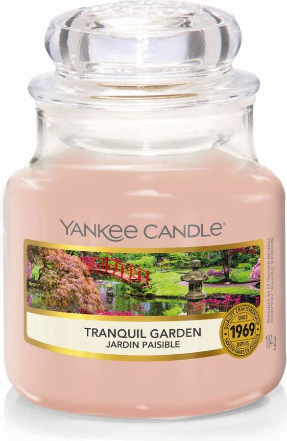 Yankee Candle Geurkaars Small Tranquil Garden 9 cm ø 6 cm